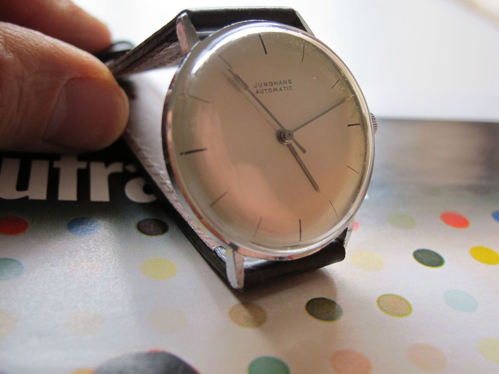 Canon PowerShot G11 sample photo. Clock, junghans, automatic photography