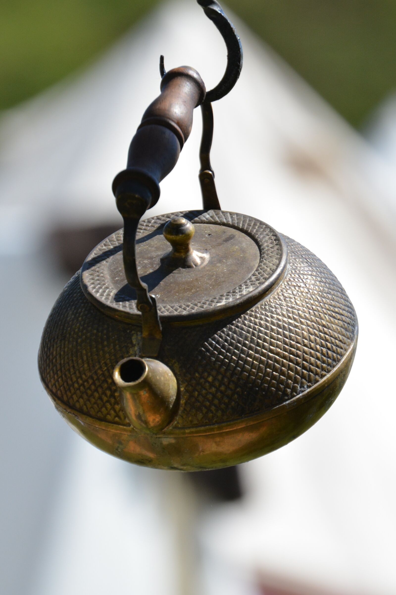 Nikon D5200 sample photo. Boiler, tea kettles, nostalgia photography