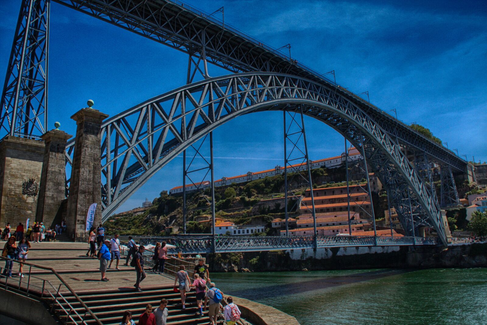 Canon EOS 450D (EOS Rebel XSi / EOS Kiss X2) sample photo. Bridge, oporto, portugal photography