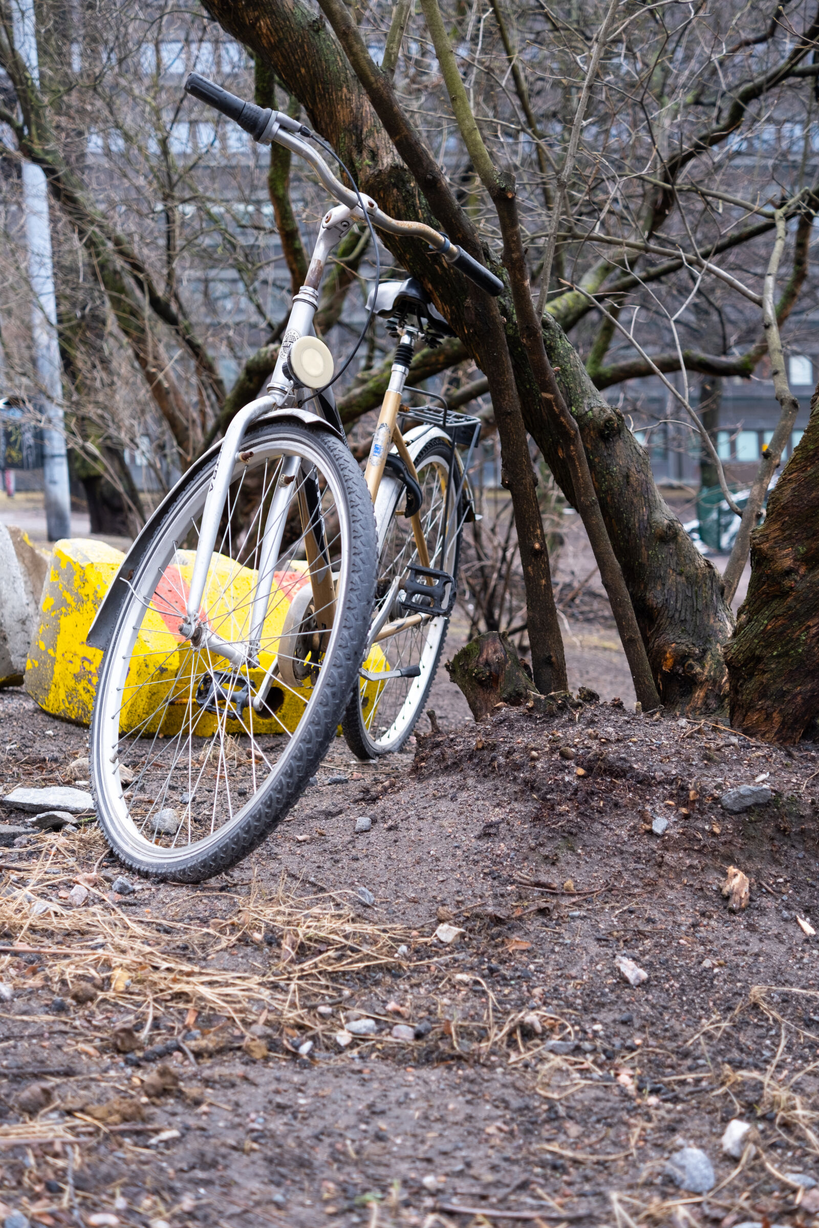 Fujifilm XF 27mm F2.8 R WR sample photo. Left nehind bicycle photography