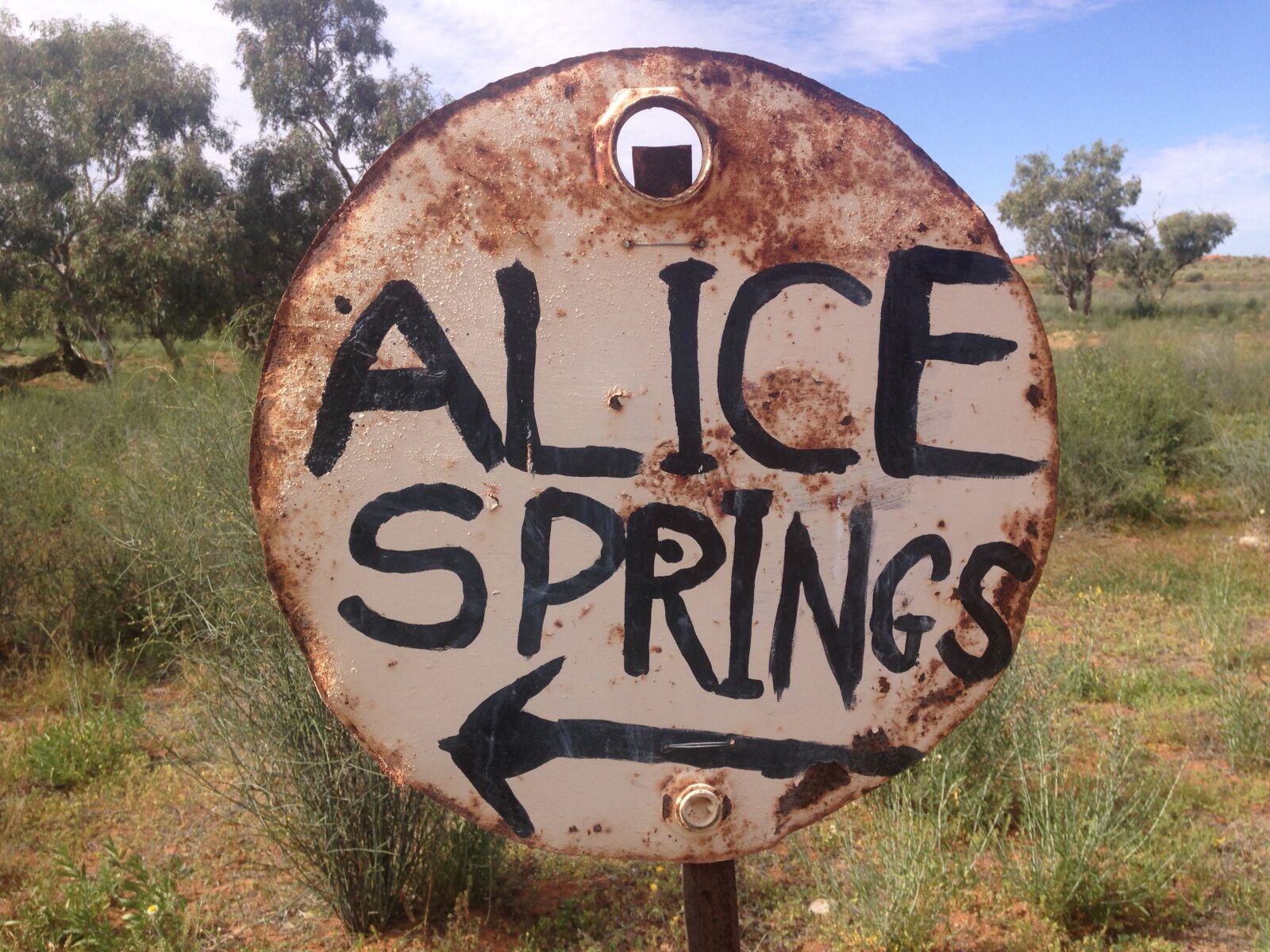 iPhone 5c back camera 4.12mm f/2.4 sample photo. Alice, springs, outback, outdoors photography