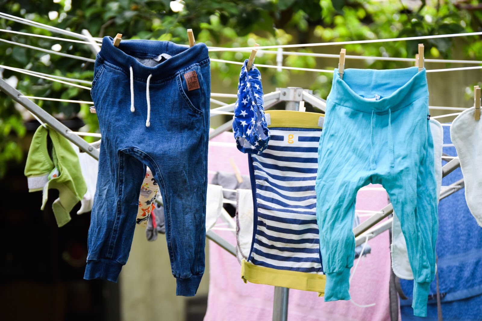 Nikon D3300 sample photo. Washing, dries, airer photography
