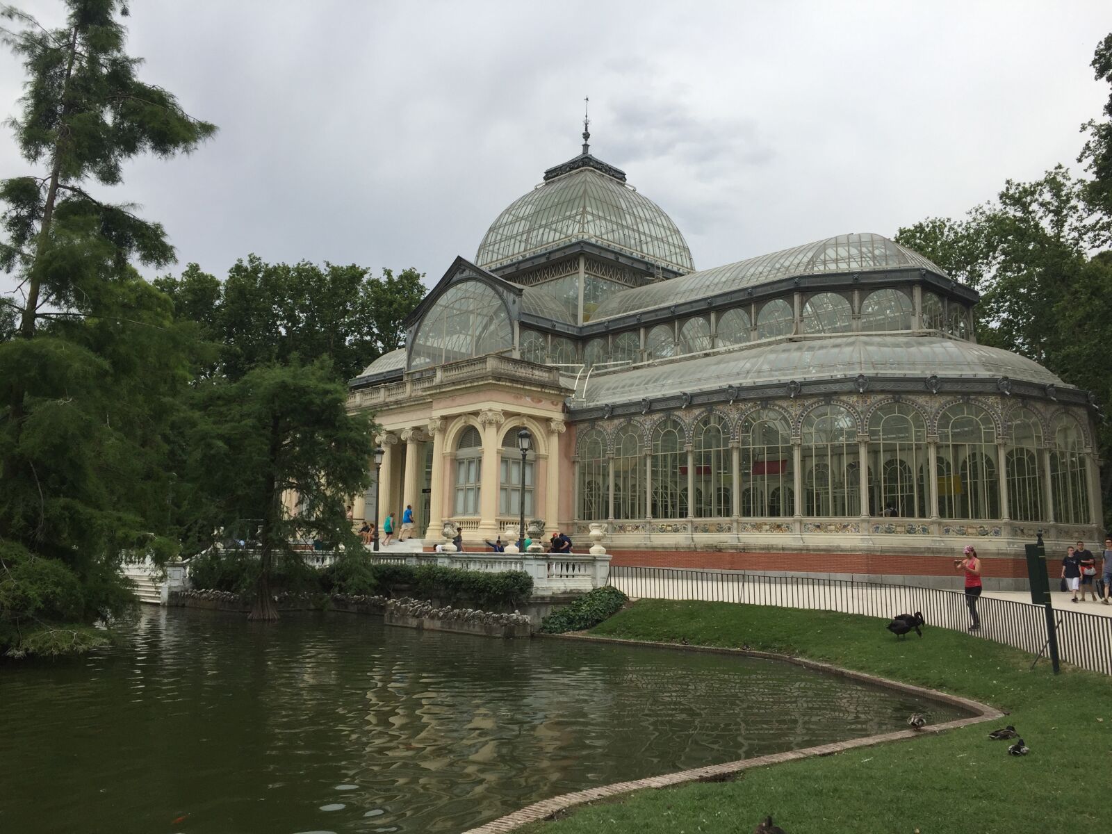 Apple iPhone 6 sample photo. Madrid, crystal palace, spain photography