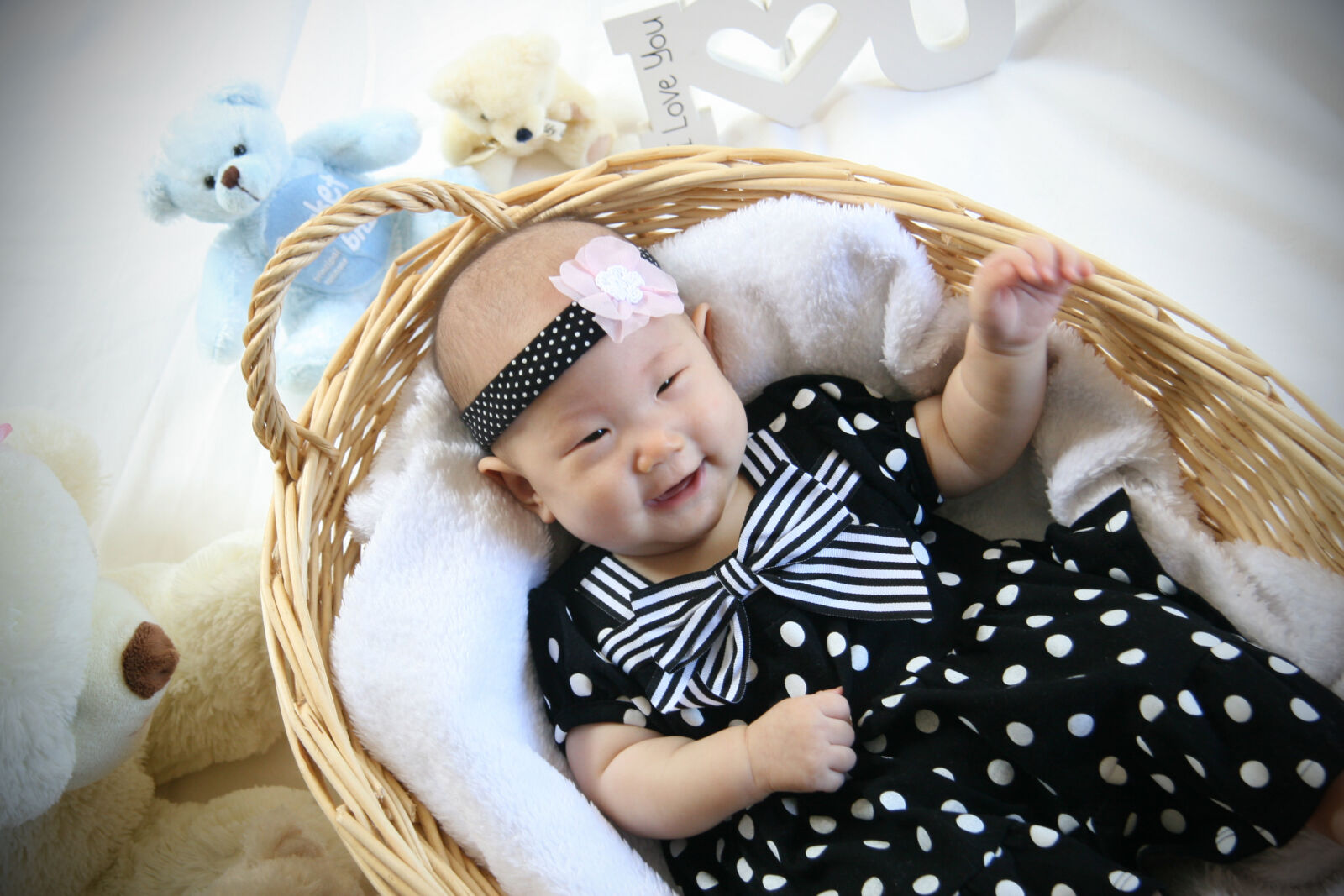 Canon EOS 30D sample photo. Asian, baby, basket, korean photography