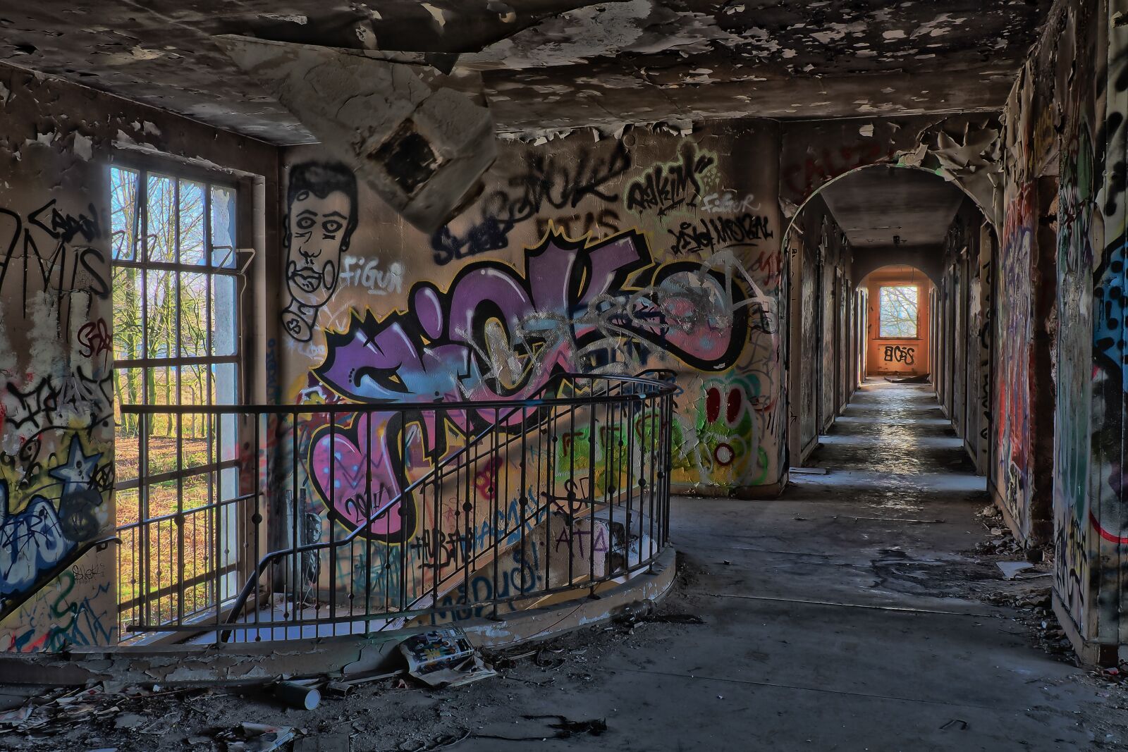 Olympus OM-D E-M10 sample photo. Lost places, barracks, abandoned photography