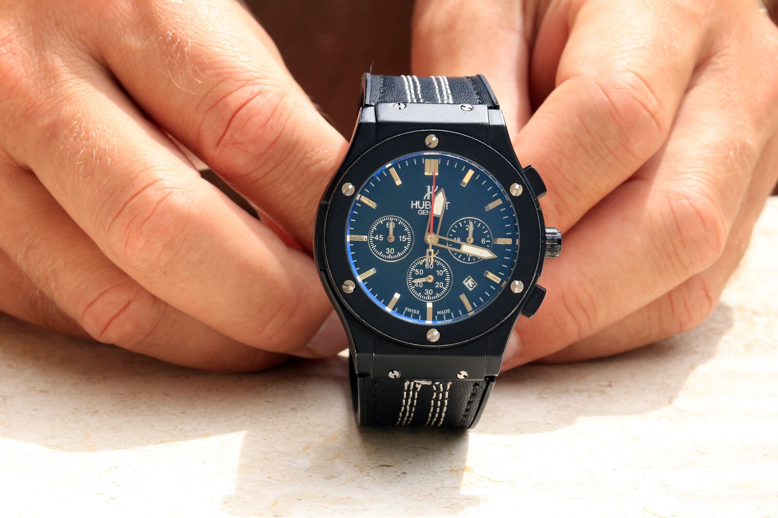 Canon EOS 7D Mark II sample photo. Watch, male, wrist watch photography
