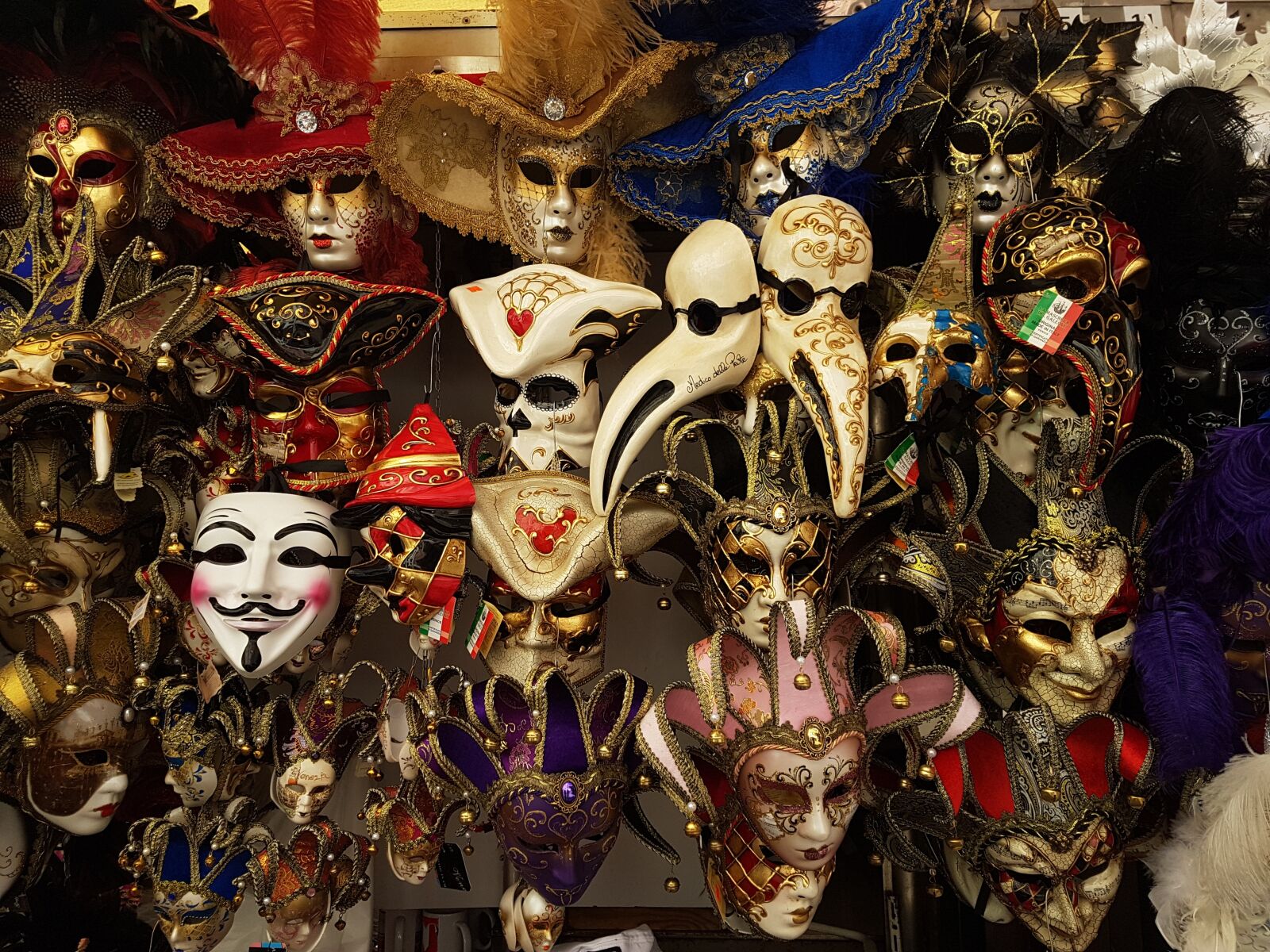 Samsung Galaxy S7 sample photo. Masks, venice, italy photography