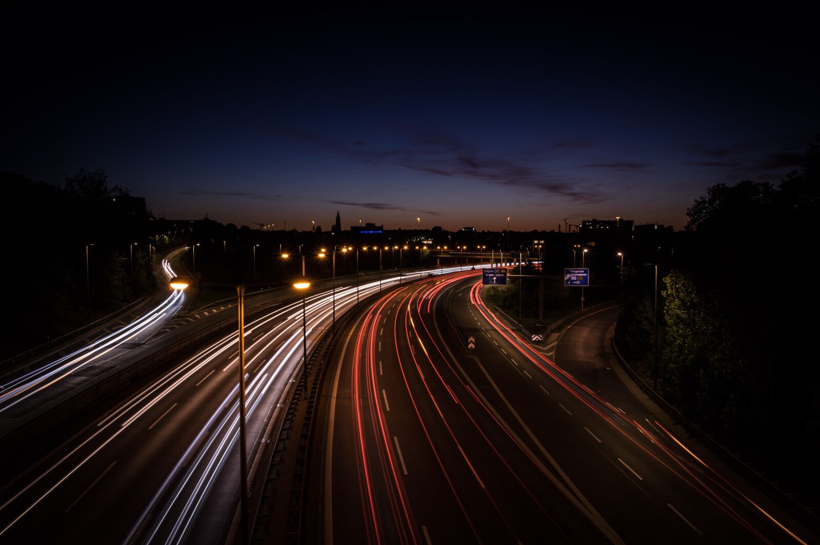 Pentax K-3 sample photo. Tracer, highway, long exposure photography