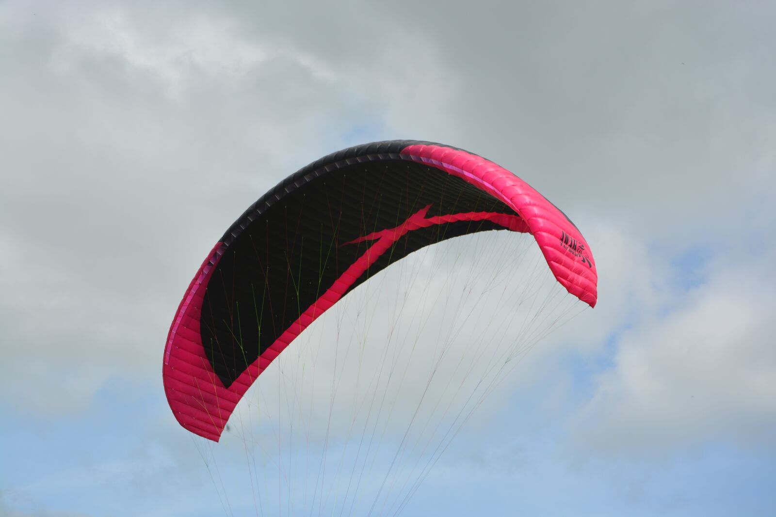 Nikon D5200 sample photo. Sailing paragliding, wing paragliding photography