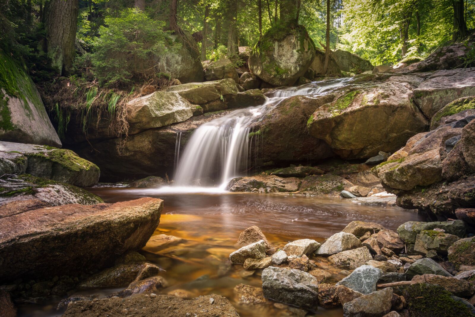 Nikon D7200 sample photo. River, bach, long exposure photography