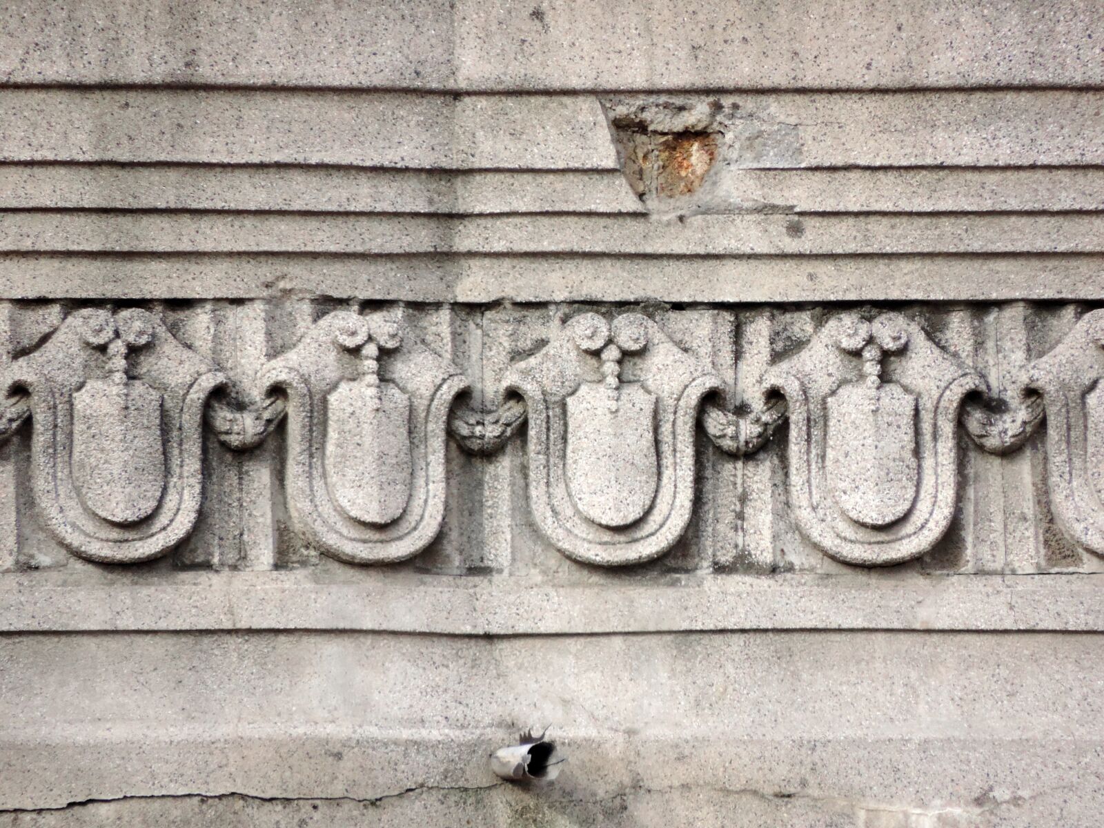 Nikon Coolpix P520 sample photo. Concrete, handmade, sculpture, old photography