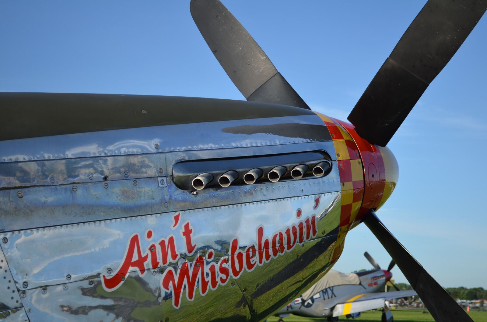 Nikon D5100 sample photo. Tuskegee, airshow, p-51 photography
