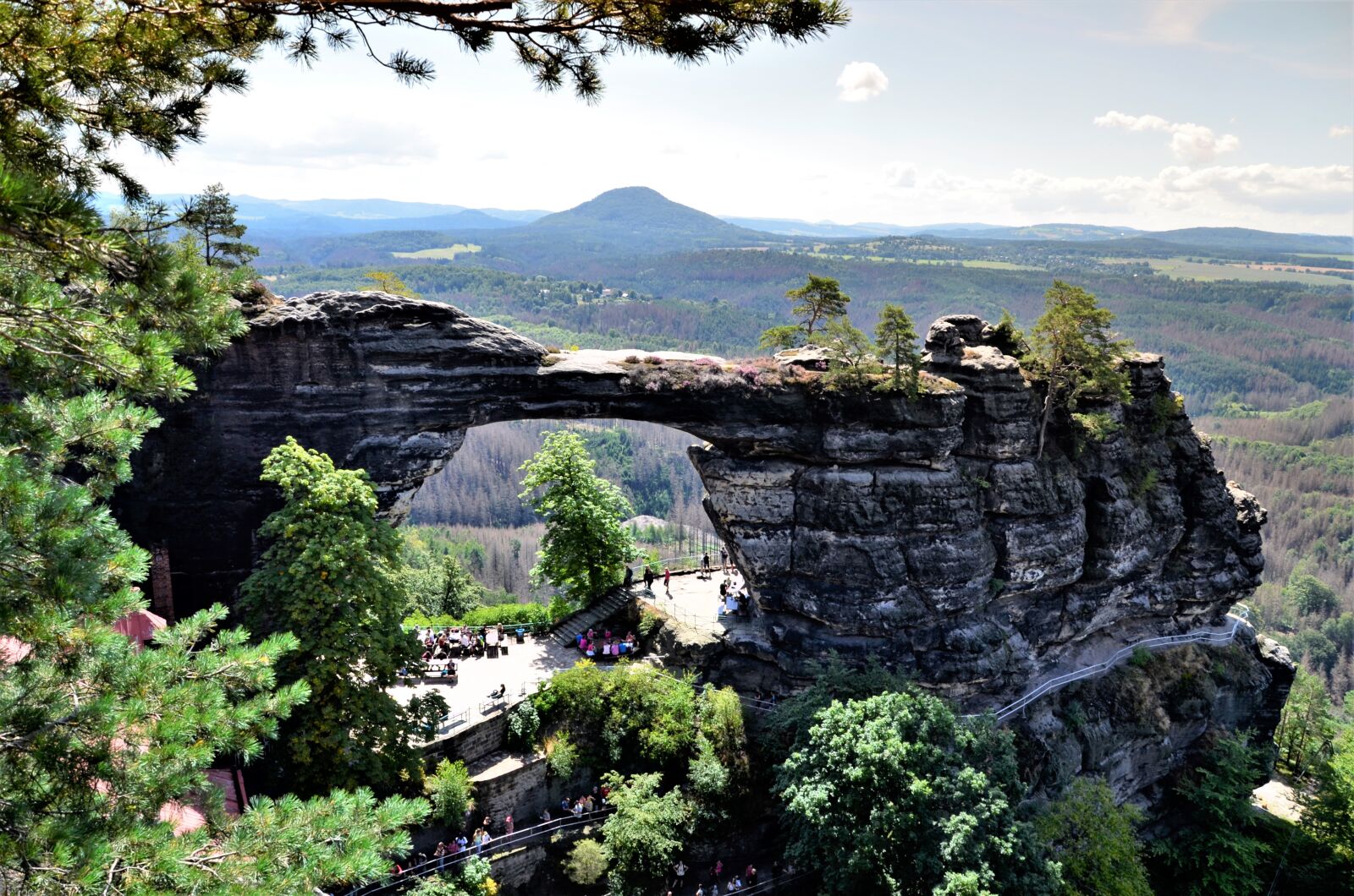 Nikon D5100 sample photo. Mountains, rocks, arch photography