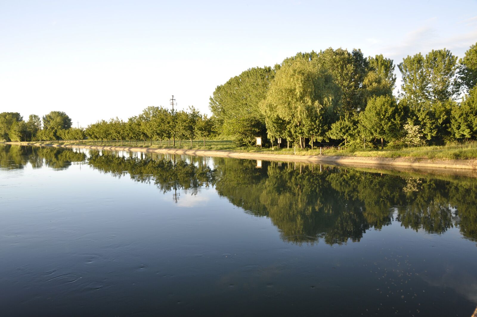 Nikon D5000 sample photo. River, trees, reflections in photography