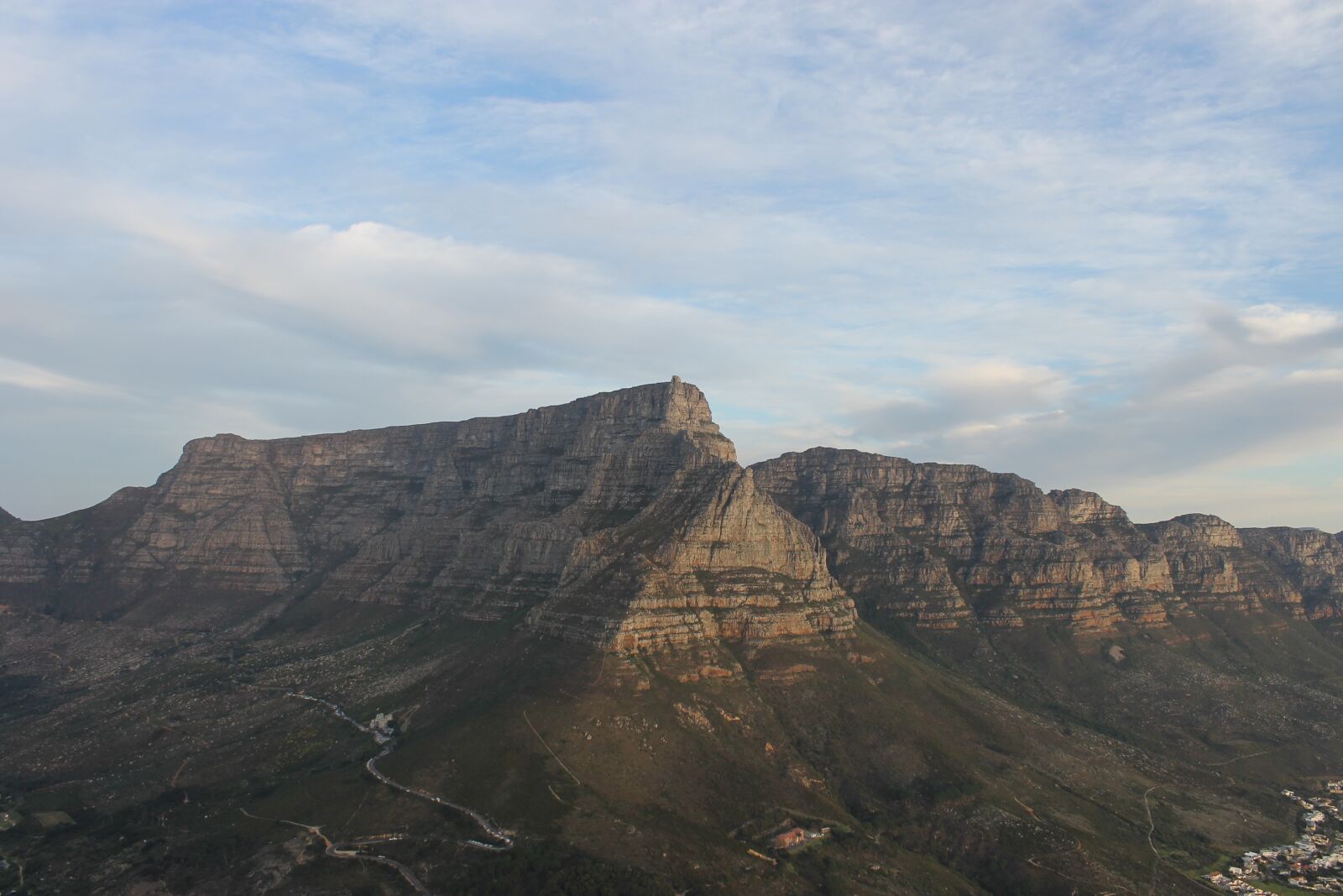 Canon EOS 1100D (EOS Rebel T3 / EOS Kiss X50) sample photo. Cape town, table mountain photography