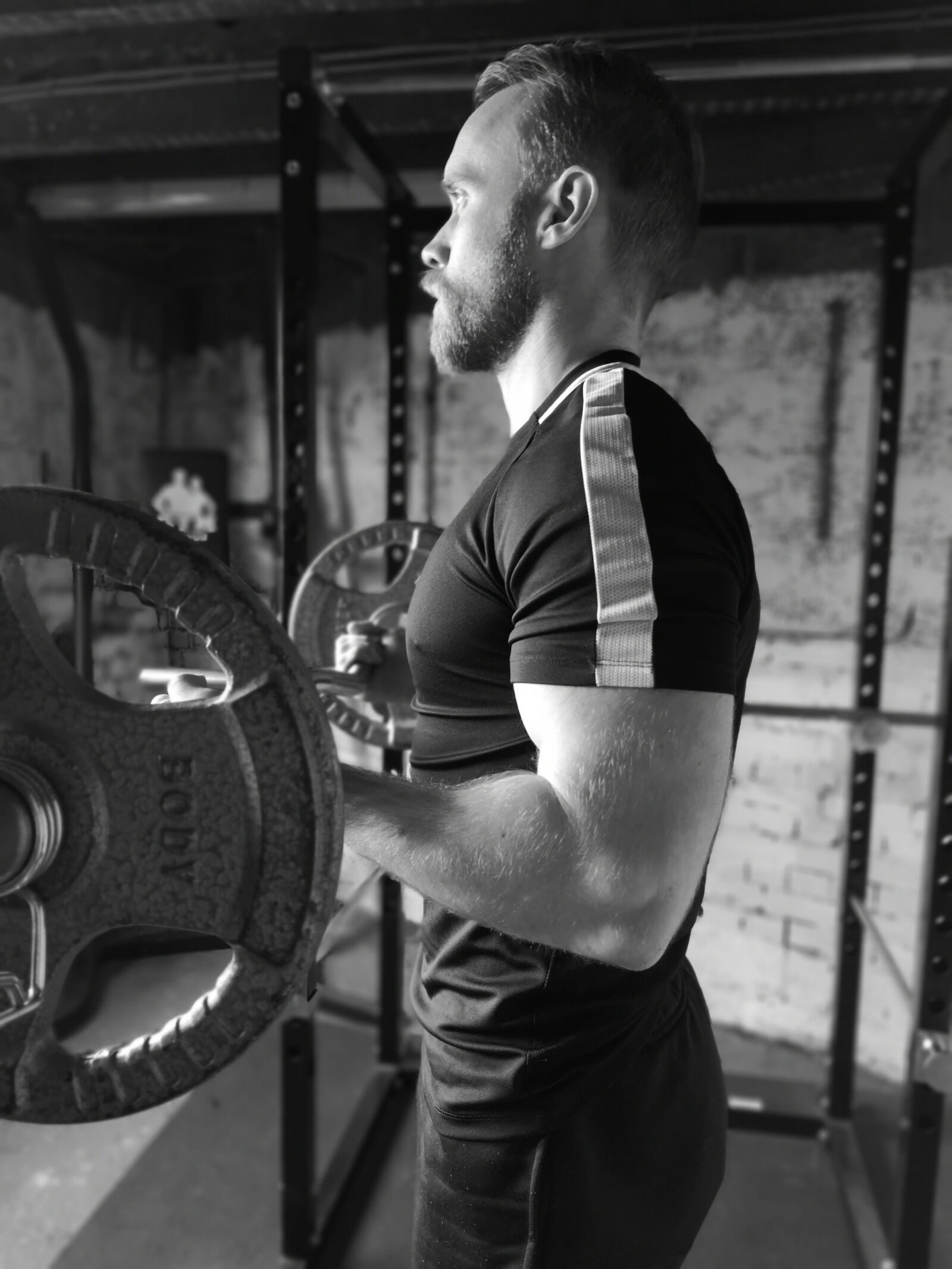 HUAWEI CLT-L29 sample photo. Bicep curl, weights, strength photography