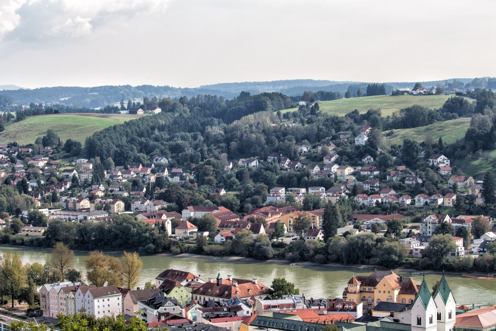 Canon EF-S 55-250mm F4-5.6 IS STM sample photo. Passau, city, historic center photography