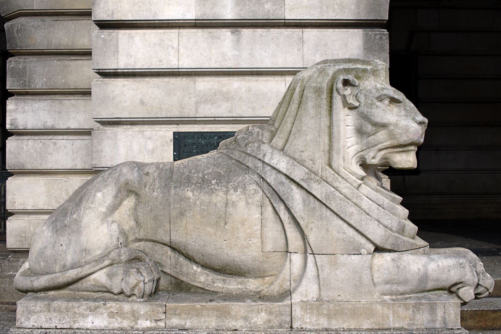 Nikon D3400 sample photo. Nottingham, market square, lion photography