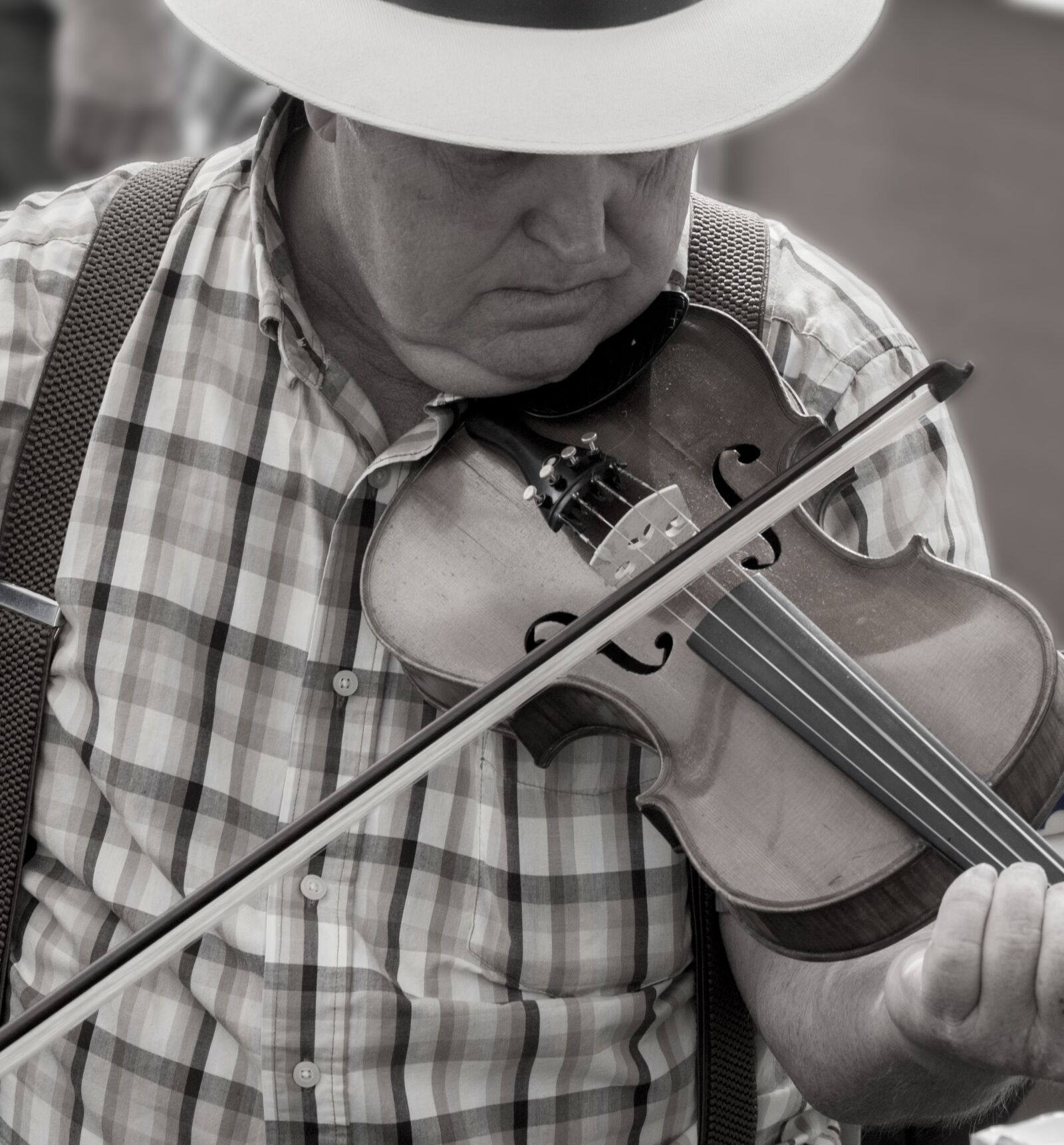 Nikon D3200 sample photo. Man, person, fiddle photography
