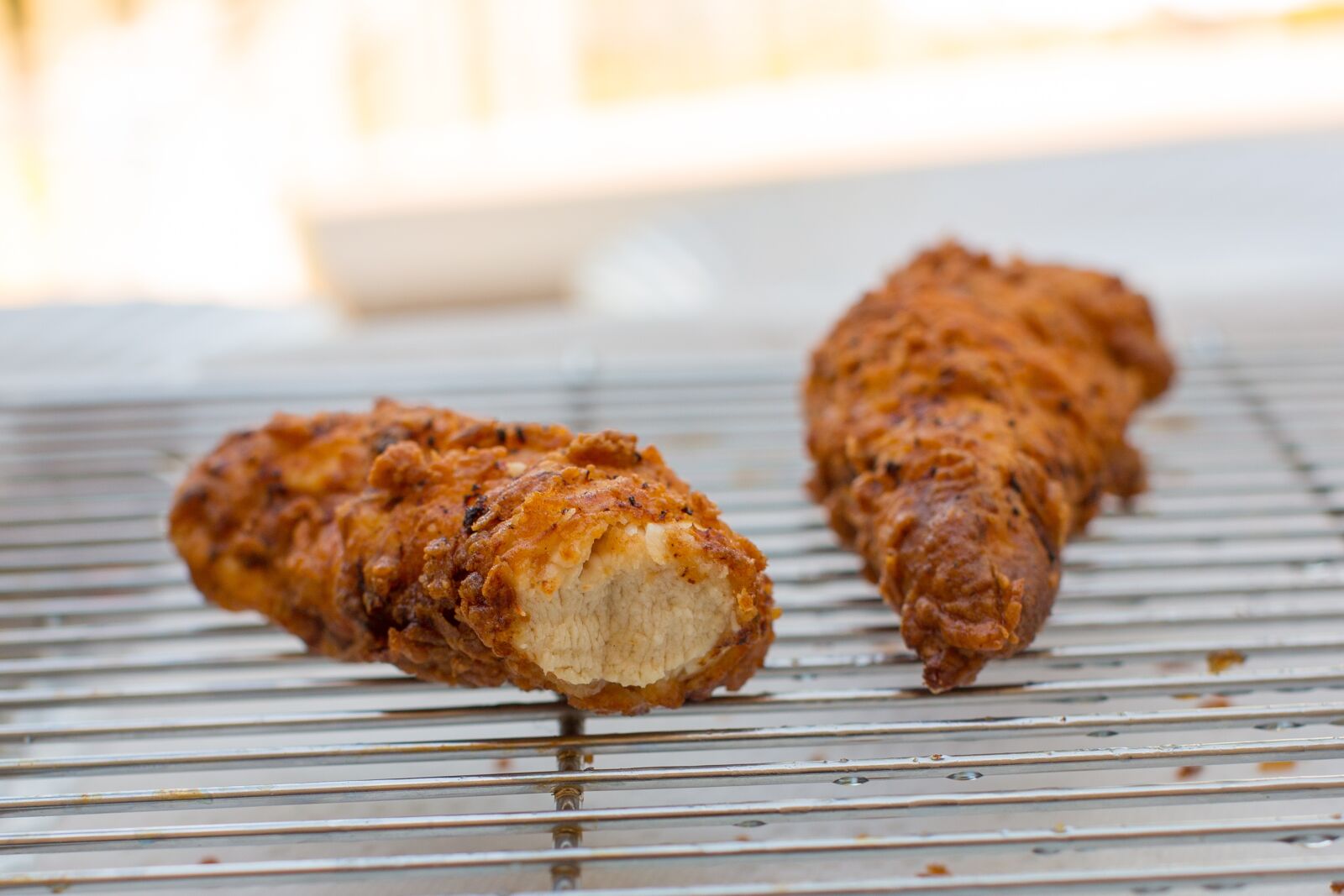 Canon EOS 5D Mark III sample photo. Chicken, fried, fingers photography
