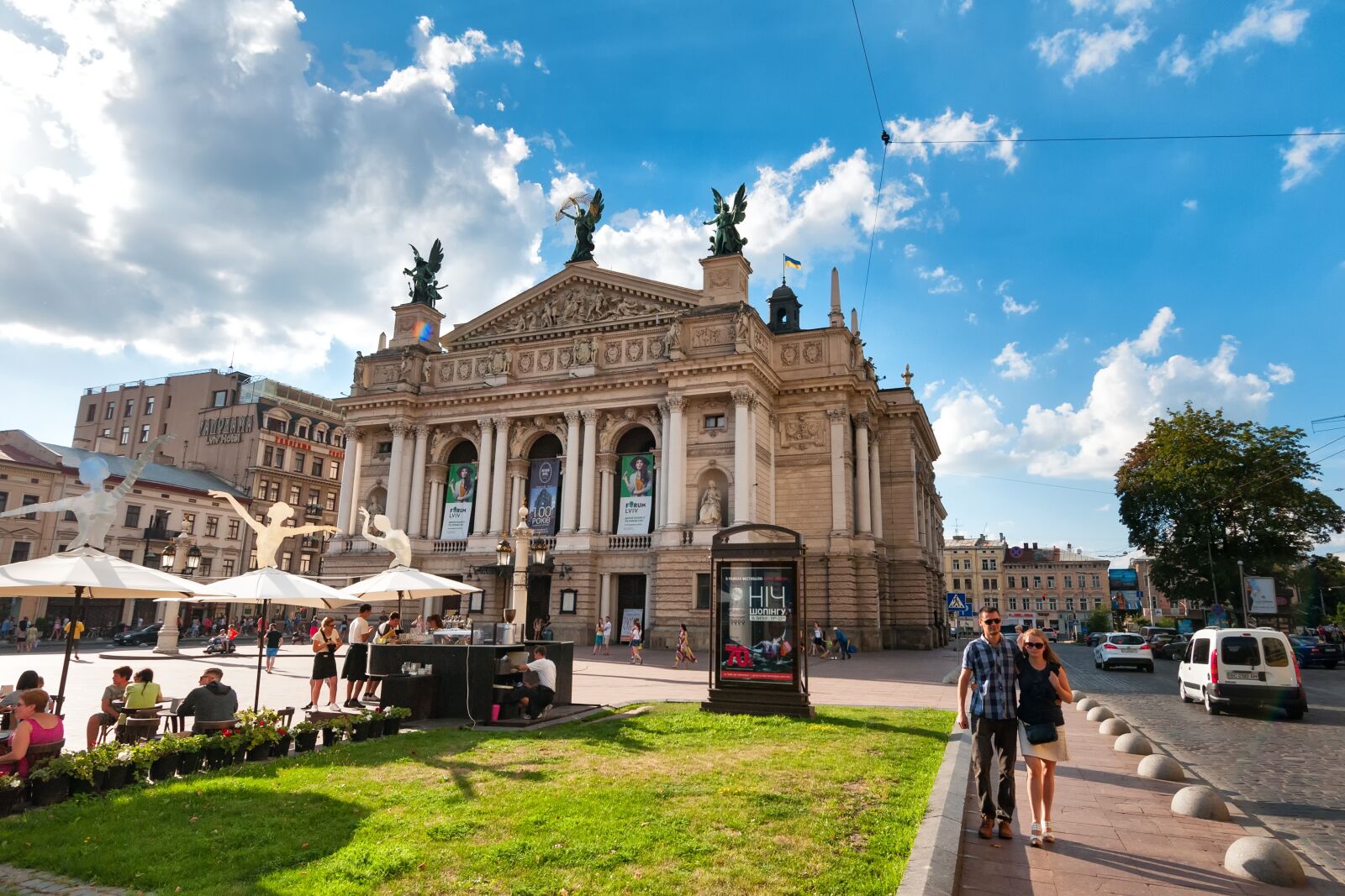 Nikon D300S sample photo. Theater, space, lviv photography