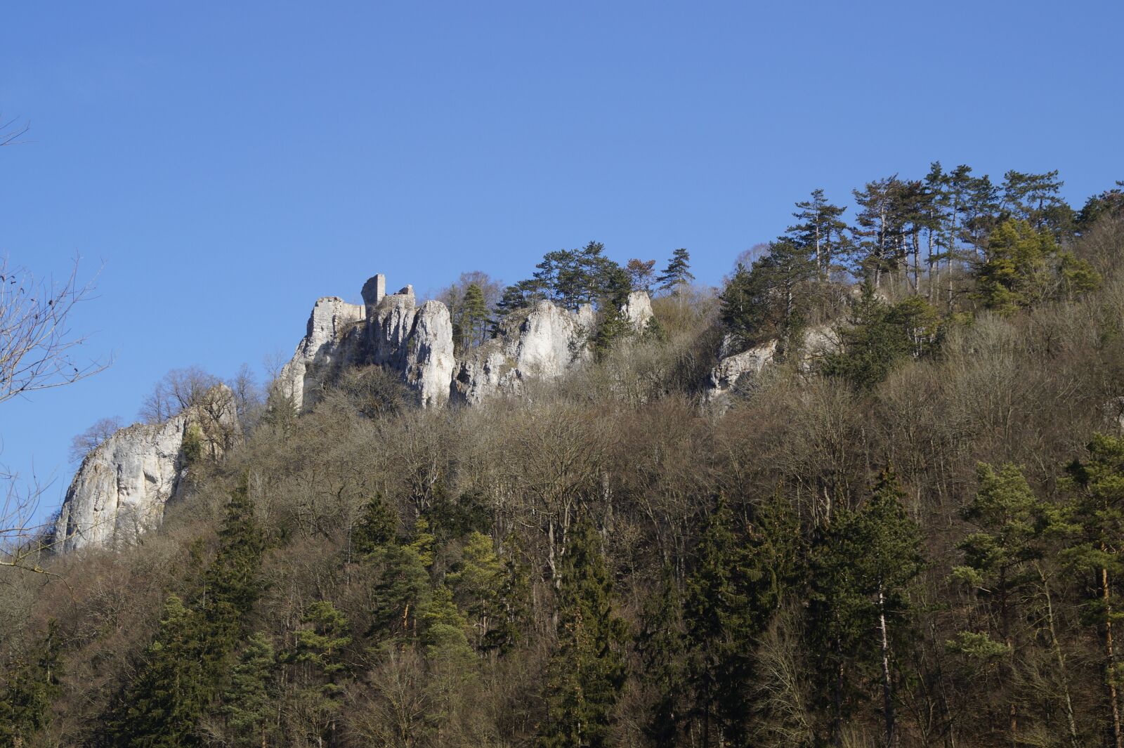 Sony SLT-A58 sample photo. Rusenschloss, ruin, blaubeuren photography