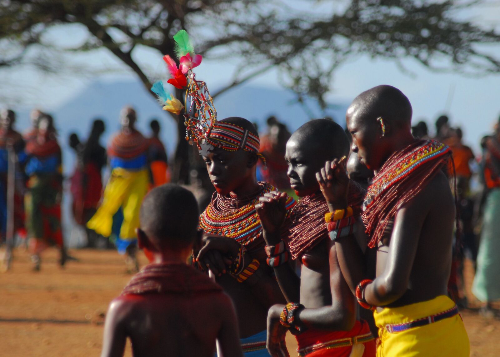 Nikon D200 sample photo. Samburu, traditional, ceremony photography