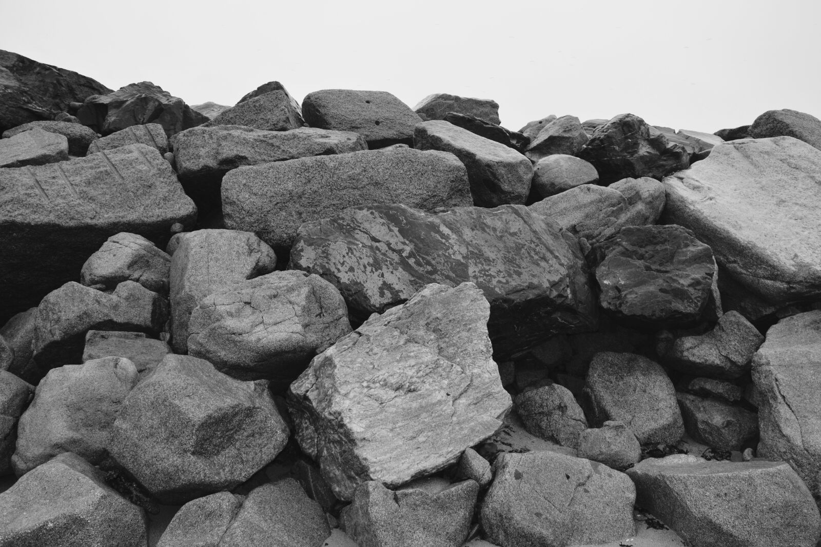 Nikon D5200 sample photo. Pebbles, photo black white photography