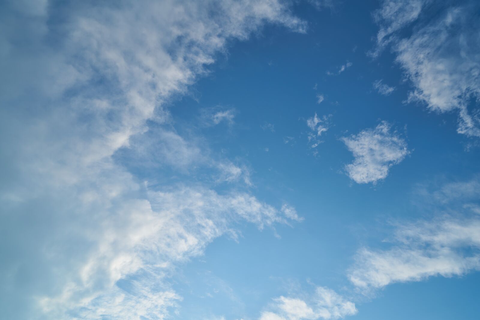 Sony a7R II sample photo. Clouds, blue, air photography