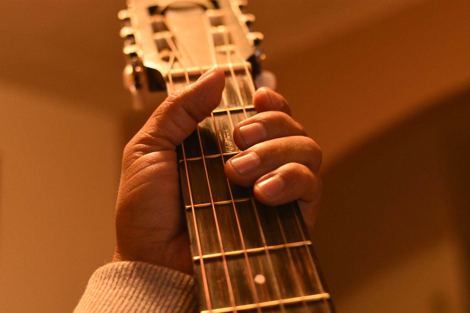 Nikon D3400 sample photo. Guitar, music, musician photography