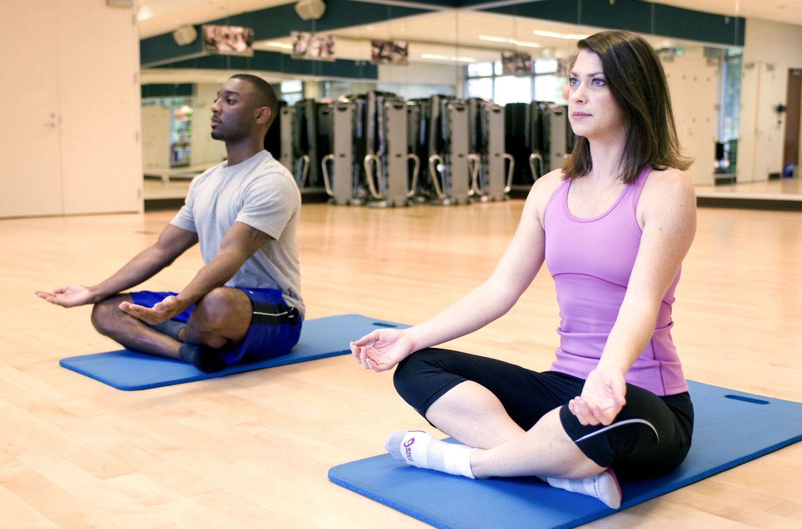 Nikon D300 sample photo. Meditation, yoga, class photography