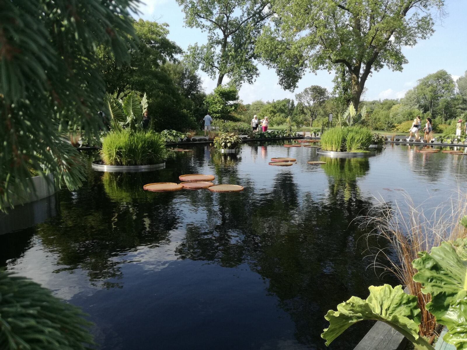 HUAWEI P9 LITE sample photo. Lake, montréal, garden photography