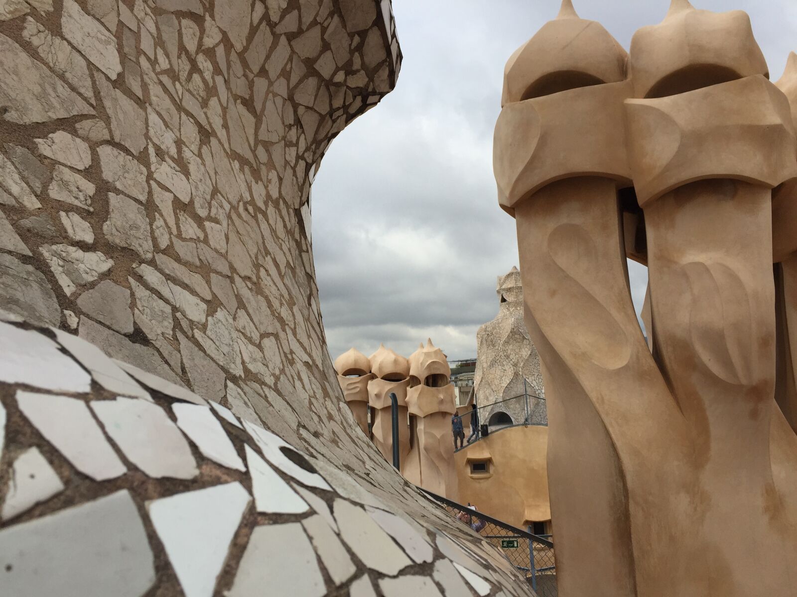 Apple iPhone 6 sample photo. Fun, barcelona, gaudí photography