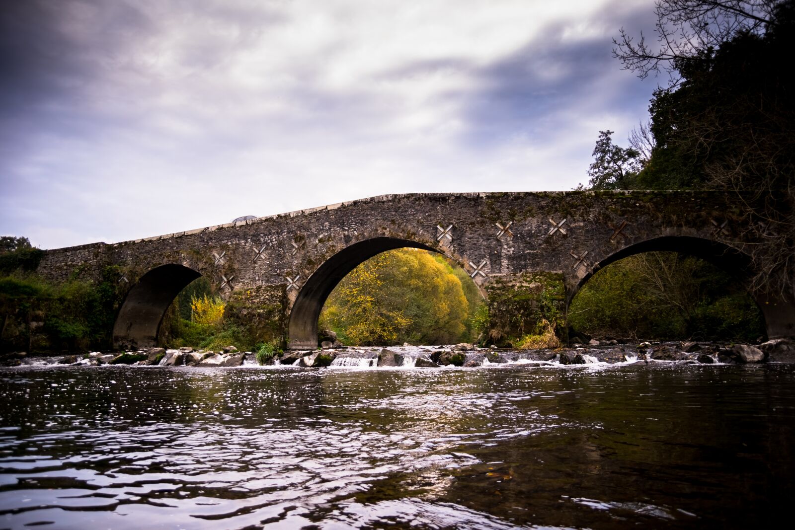 Nikon D5300 sample photo. River, bridge, sky photography