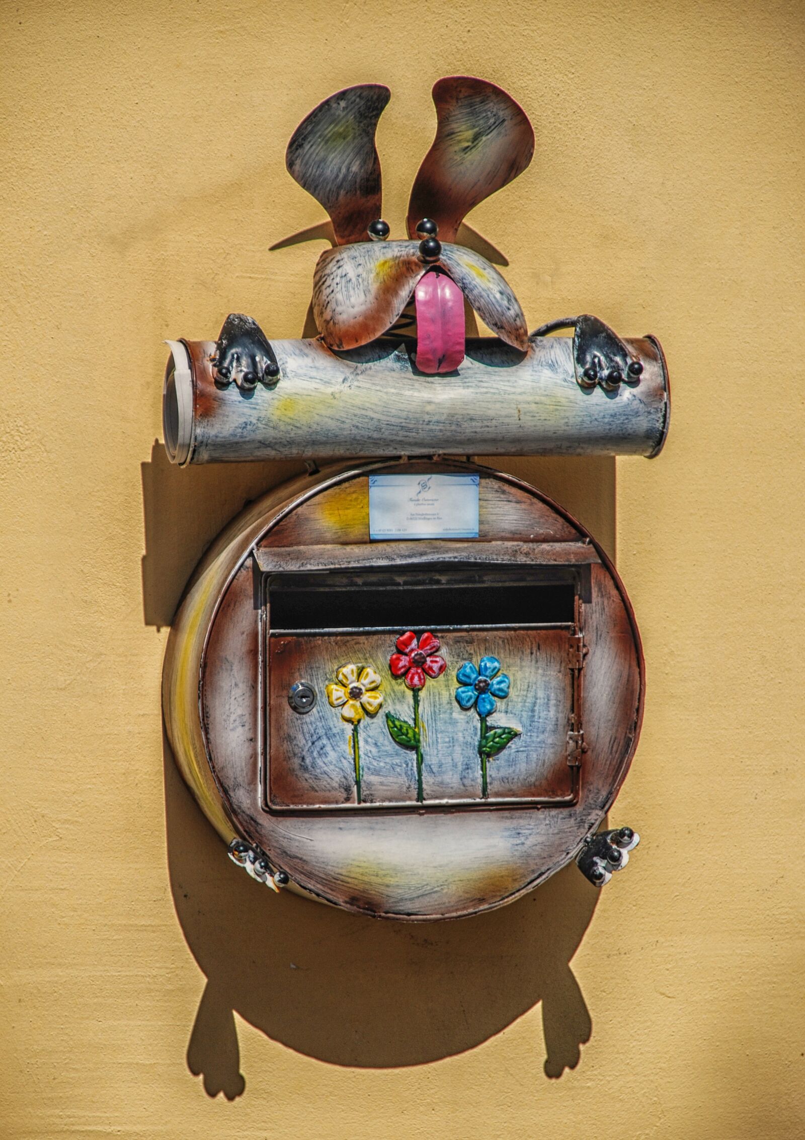 Nikon D80 sample photo. Mailbox, newspaper role, funny photography