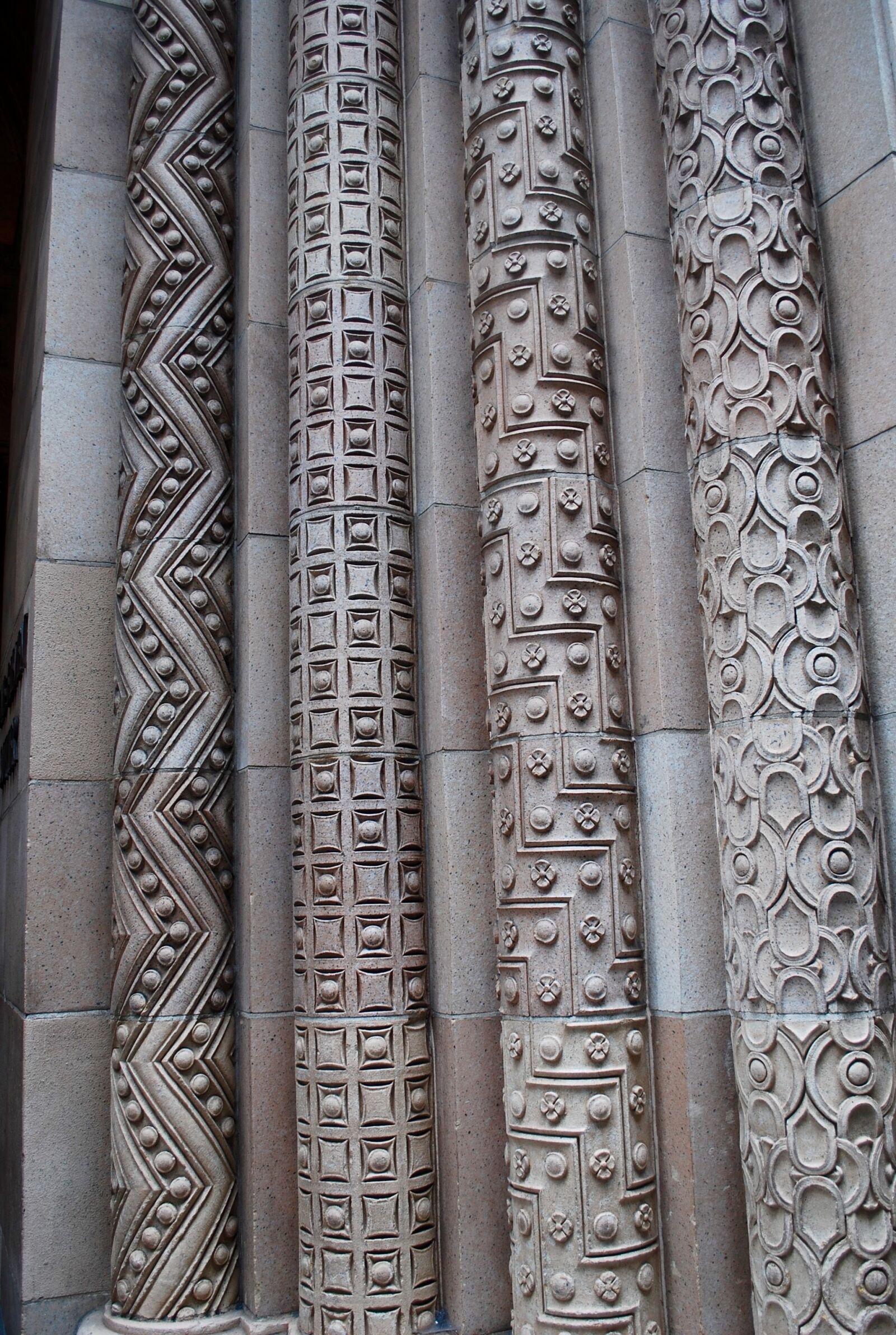 Nikon D60 sample photo. Columns, engraving, architecture photography