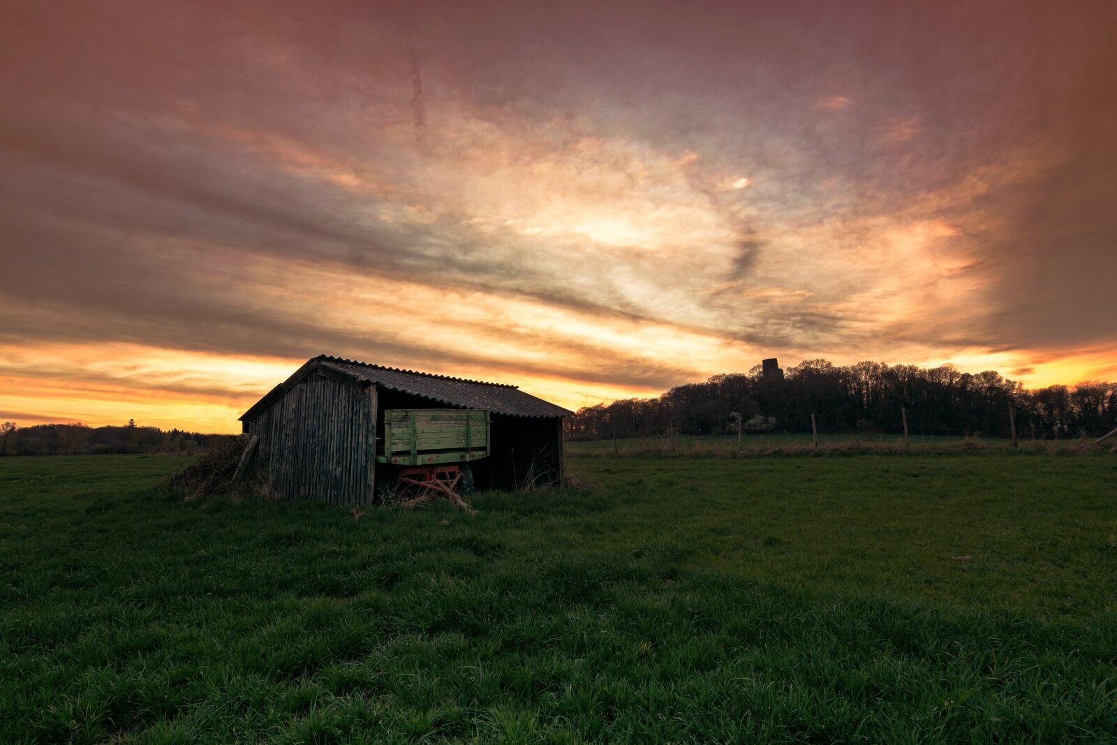 Nikon D5300 sample photo. Hut, barn, landscape photography