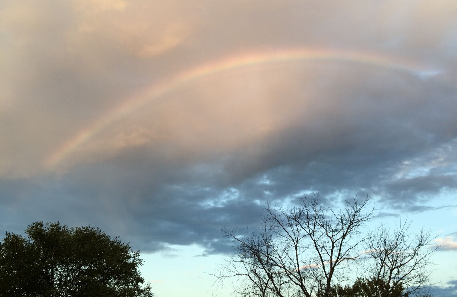 Apple iPhone 6 Plus sample photo. Rainbow, sky, landscape photography