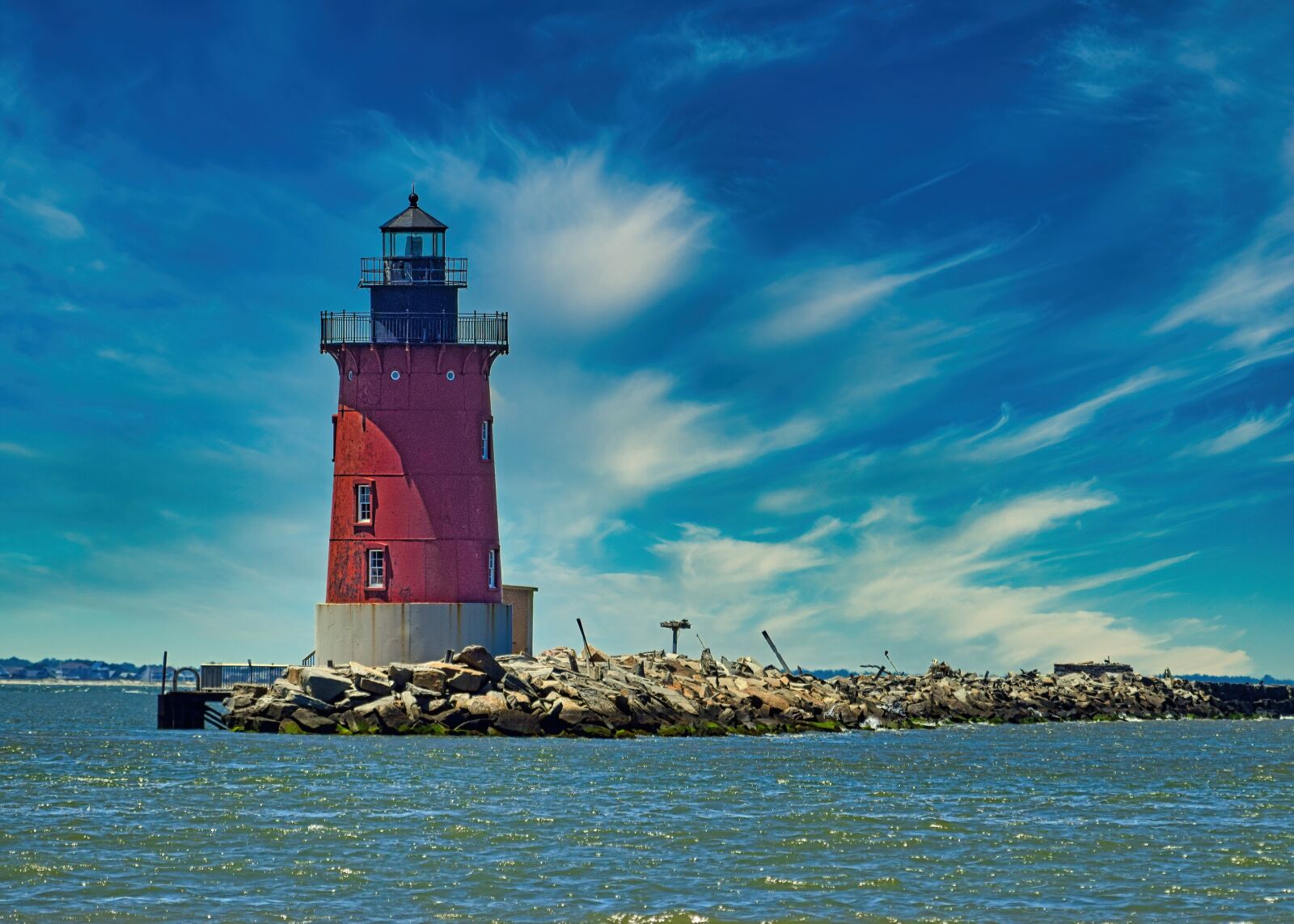 Nikon D3300 sample photo. Lighthouse, water, sky photography