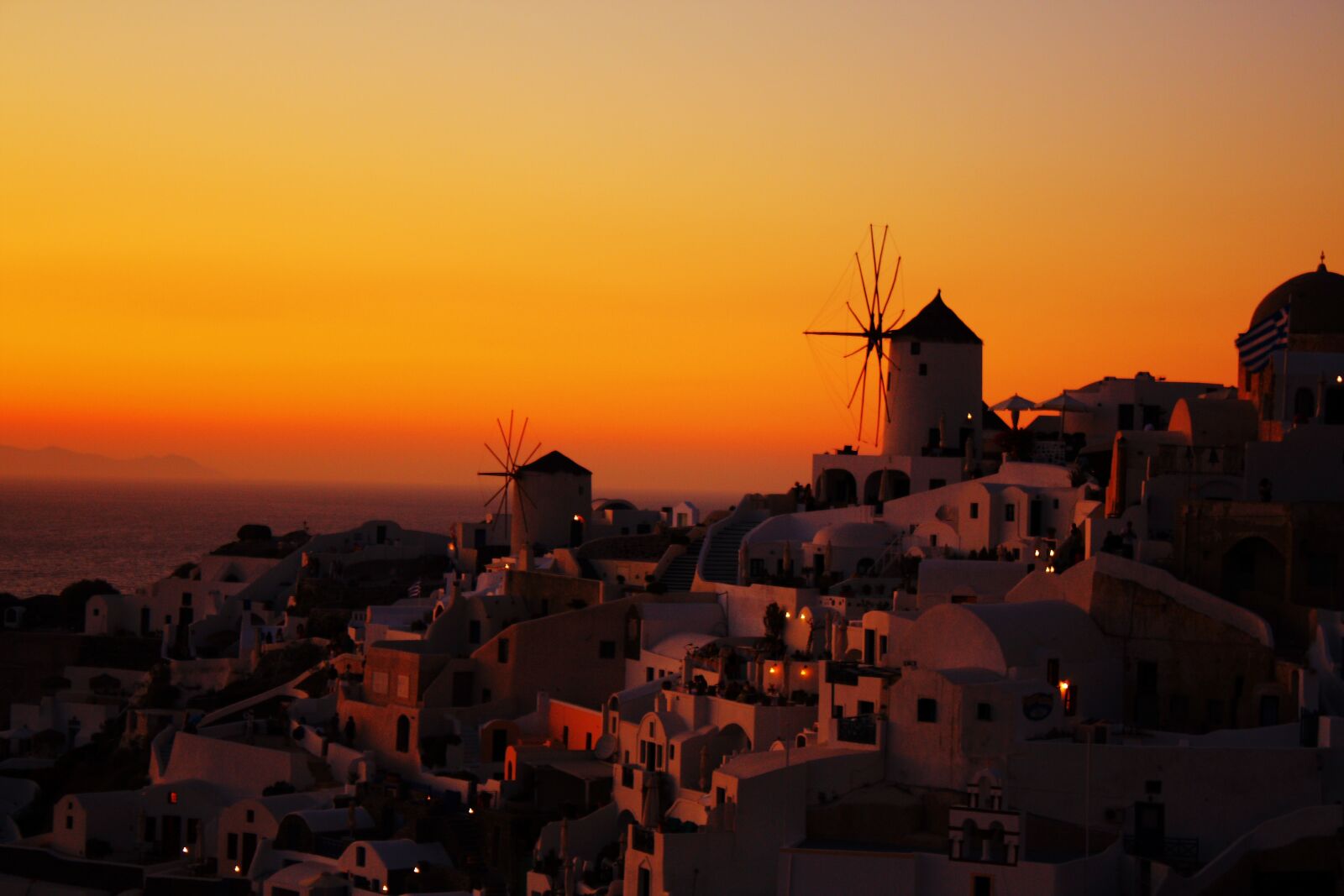 Canon EOS 450D (EOS Rebel XSi / EOS Kiss X2) sample photo. Santorini, sunset, greece photography