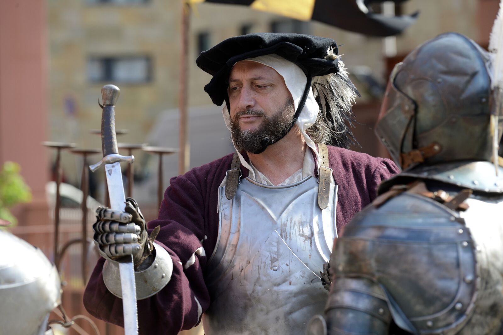 Nikon D800 sample photo. Bicocca, milan, reenactment photography