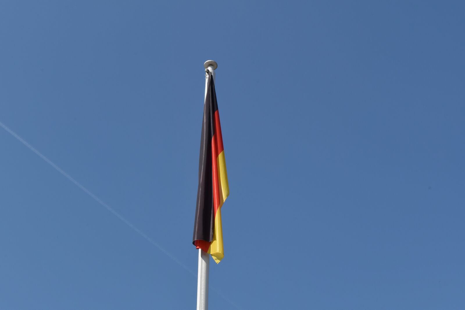 Nikon D5500 sample photo. Flag, germany, wind, outdoors photography