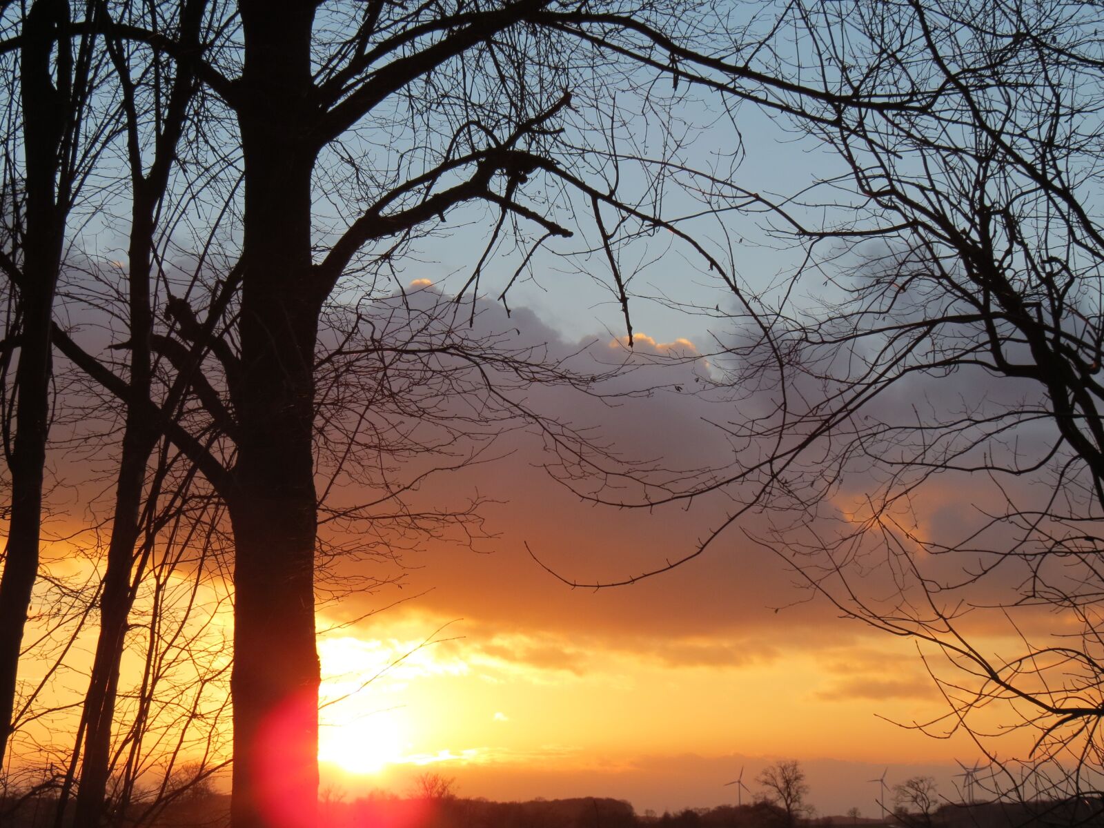 Canon PowerShot SX40 HS sample photo. Afterglow, sunset, evening sky photography