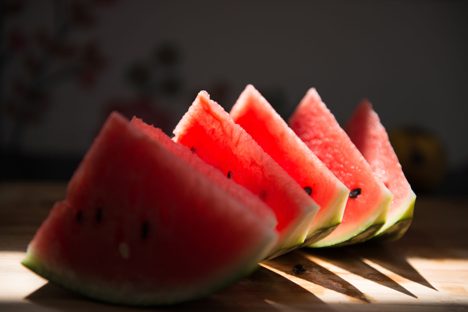 Nikon AF-S Nikkor 24-70mm F2.8G ED sample photo. Red, summer, sunshine, watermelon photography