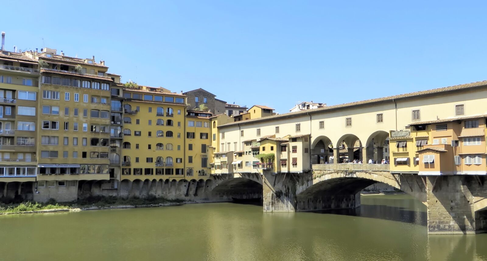 Canon PowerShot SX270 HS sample photo. Italy, florence, ponte-vecchio photography