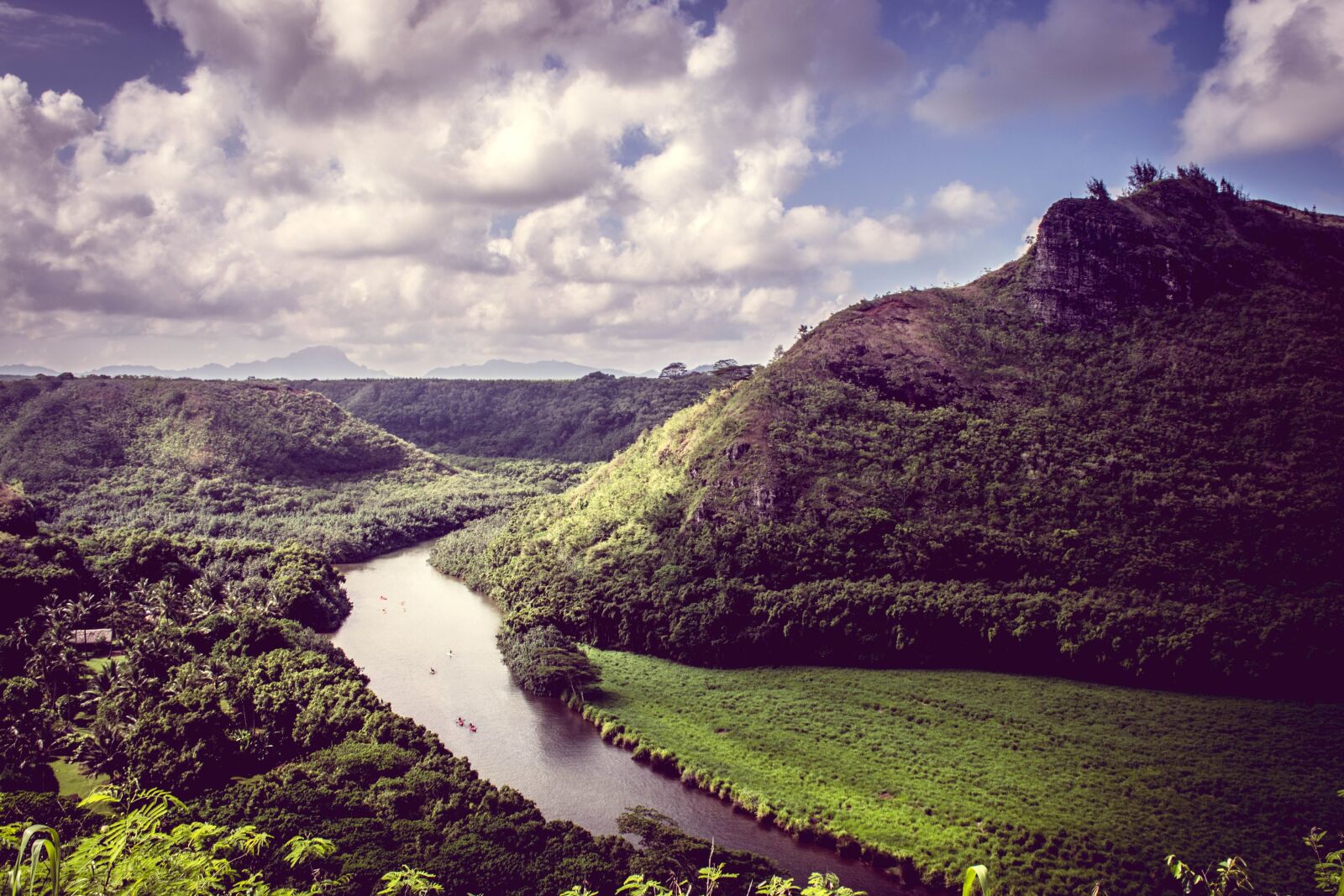 Nikon D5200 sample photo. Sky, tree, valley, water photography