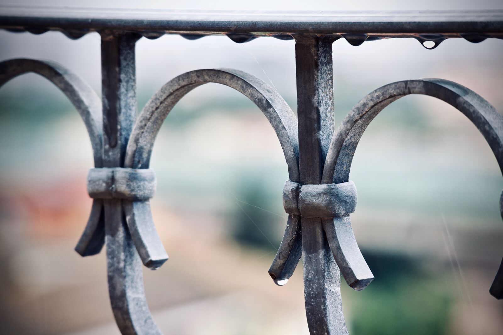 Canon EOS M + Canon EF-M 55-200mm F4.5-6.3 IS STM sample photo. Railing, metal, wrought iron photography