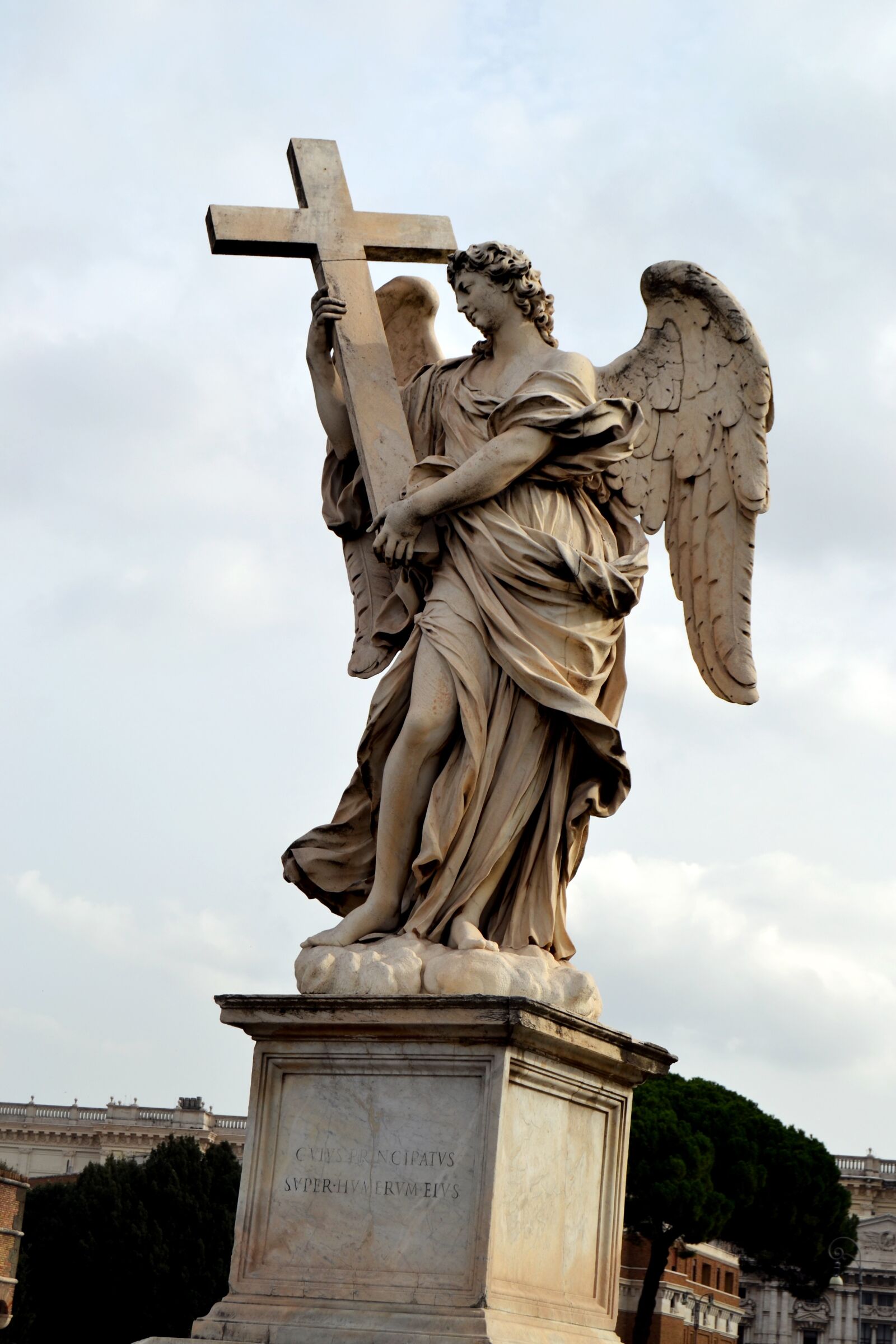 Nikon D3100 sample photo. Angel, italy, cross photography