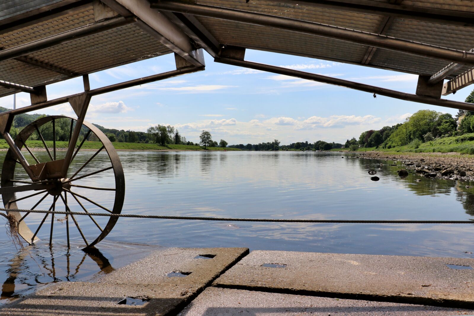 Canon EOS 80D sample photo. Elbe, dresden, river photography