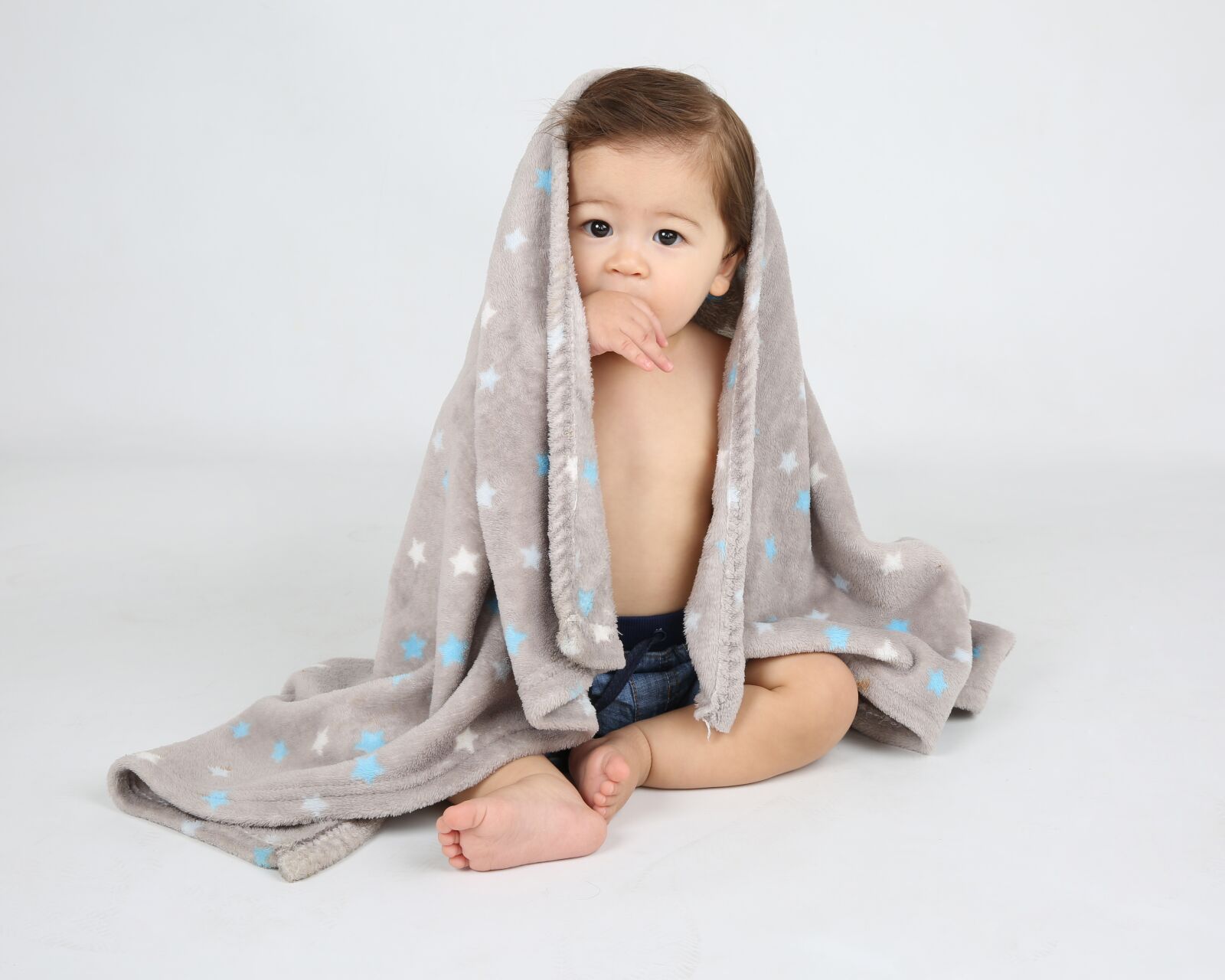 Canon EF 24-70mm F2.8L II USM sample photo. Cute, baby, blanket photography